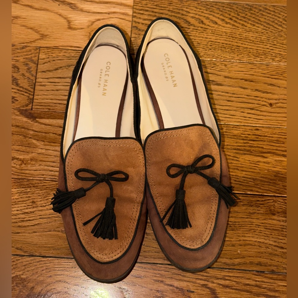 Cole Haan two tone loafers